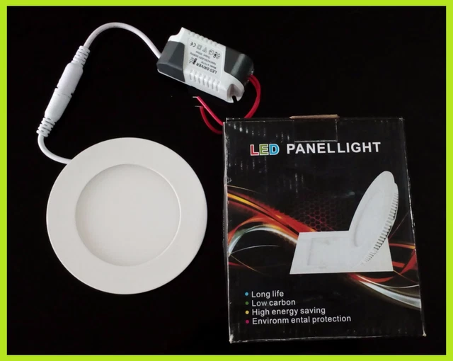Lot De 10 Spots Encastrables LED Extra-plats 18W - Blanc Froid 6000K - Neuf Sous Emballage