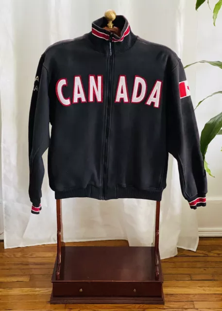 Olympic Soft Shell ￼Jacket Team Canada Hudson Bay Company Unisex.￼SzM.Preowned￼