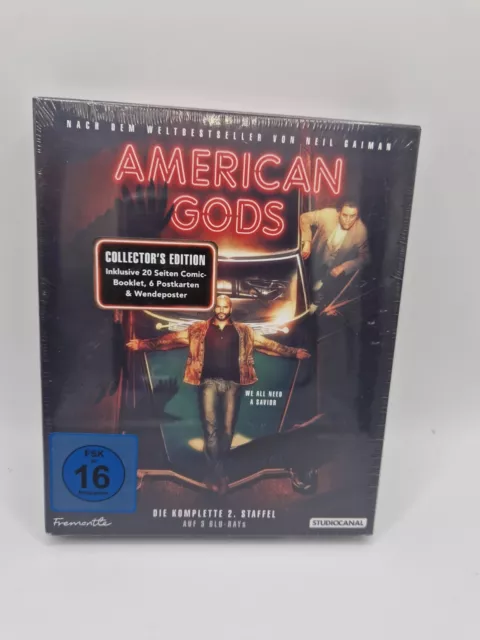 American Gods - 2. Staffel. Collector's Edition (2019, Blu-ray)