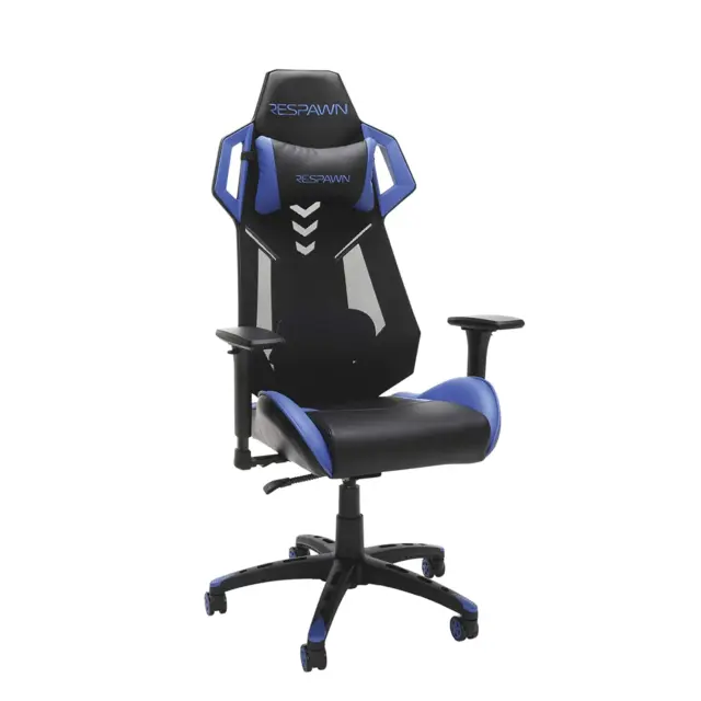 RESPAWN 200 Racing Style Gaming Chair, Adjustable, in Blue RSP 200 BLU