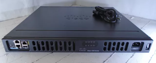 Cisco 4300 Serie Isr4331/K9 V02 Isr 4331 Integriert Service Router