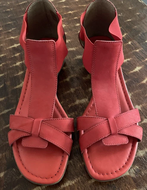 The Flexx Womens  Size 8.5 Band Together Sandals Shoes Gladiator Italian Leather