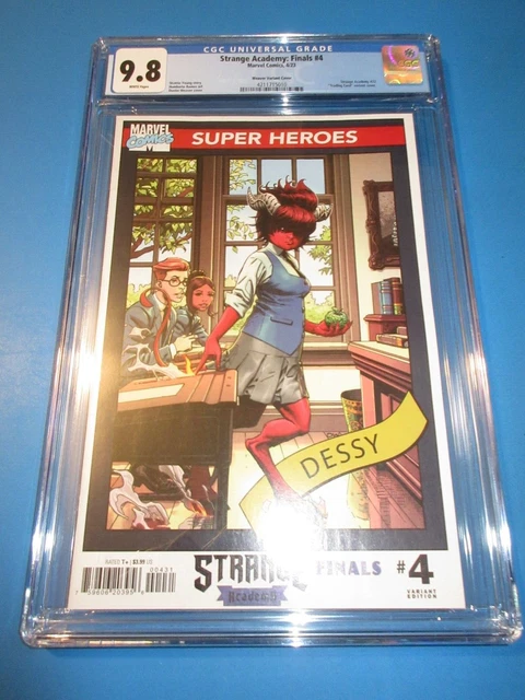 Strange Academy Finals #4 Trading Card Variant CGC 9.8 NM/M Gorgeous Gem Wow