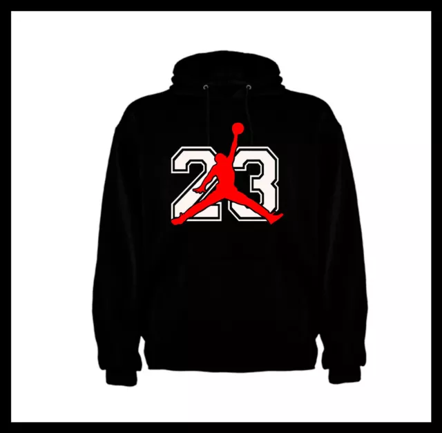 Sudadera capucha Michael Jordan 23 Baloncesto basket Hombre Niño Roly J2