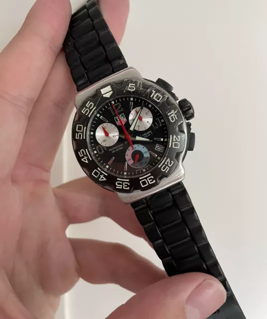 Tag Heuer Formula 1 Cronografo CAC1110 Orologio sportivo svizzero da uomo in acciaio inox