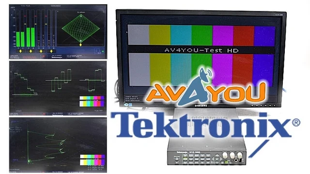 Tektronix WVR5000 Multi-format Waveform Rasterizer OPT: SD HD DG Audio WVR-5000