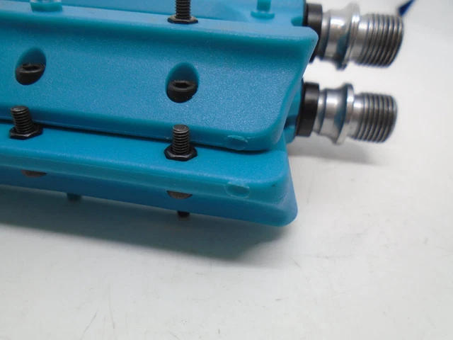 Nukeproof Neutron EVO (Electron EVO) Flat Pedals TURQUOISE ! 6