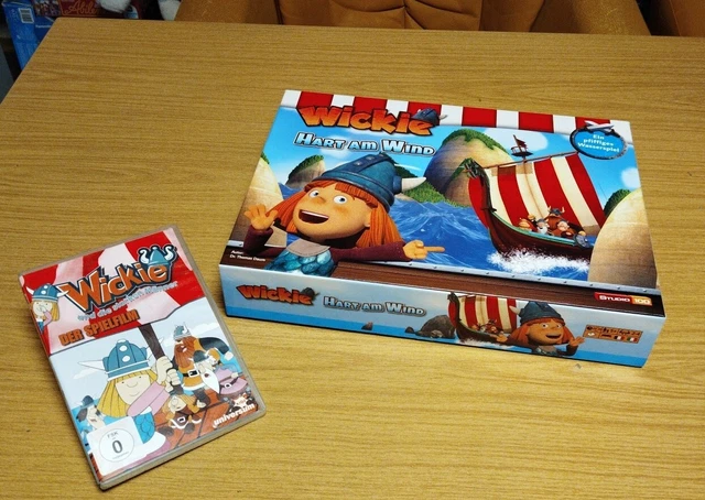 Wasserspiel:Wickie-Hart Am Wind und DVD-Wickie, Der Spielfilm - Zeichentrickfilm