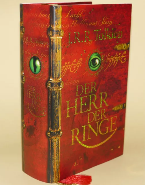 Der Herr Der Ringe Teil 1-3 Sonderedition das rote Buch Druck Deutschland 2001.
