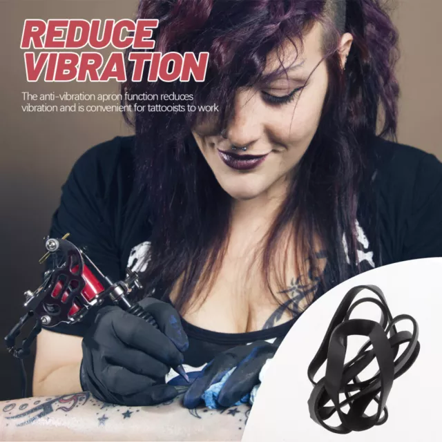 270 Pcs Anti-Vibrations-Schürze Nadelkissen Bausatz Tattoo-Maschine