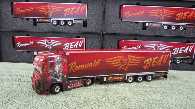 WSI Classic Brick Trailer 13-1020 | - Boutique en ligne de modèles de camions et d'engins de chantier