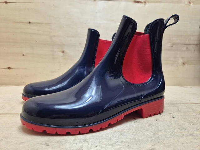 Riou Gummistiefel Damen Chelsea Style - Rutschfest & Wasserdicht Für Garten & Arbeit