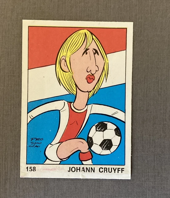 Photo Tirage 4x6 Johan Cruyff - 1973 - Noir Et Blanc - Reproduction Vintage