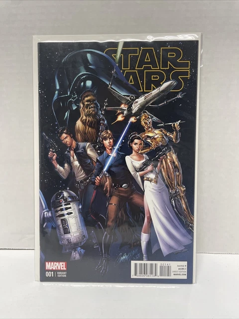 Star Wars (Marvel 2015) #1 J. Scott Campbell Connecting 1:50 Color Variant (NM)
