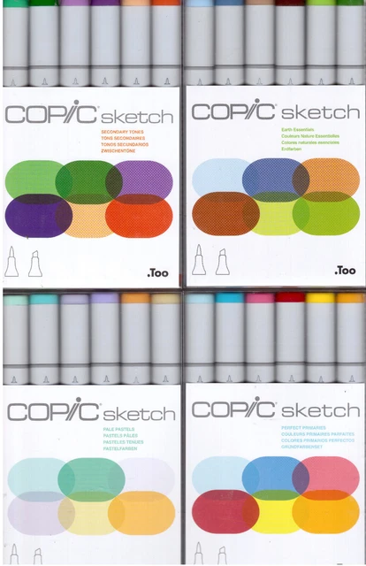Copic 22075565 Ciao Set 5+1, Caldo Grigio