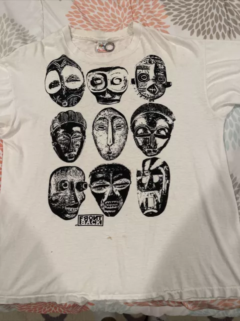 Vintage African Mask Art T Shirt