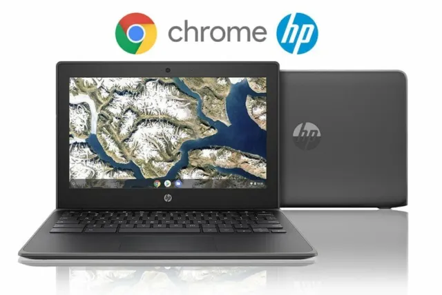 HP ChromeBook G7 32GB SSD 4GB RAM Google Chrome Fast Laptop Education Edition
