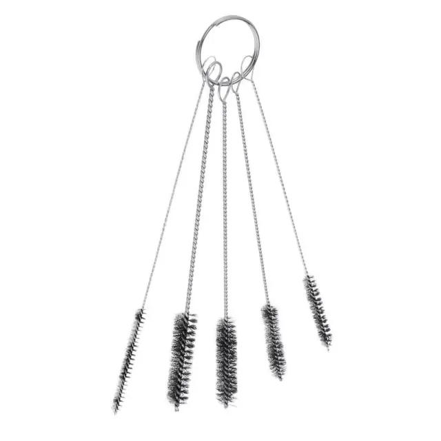 Set of 5 Airbrush Cleaning Brush Different Size Spray
