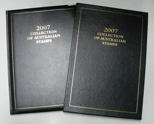 Australia Post 2007 Leather Year Album collection PO Cost $130 Ret'l $190