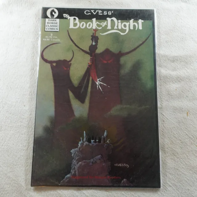 The Book of Night Issue 2 Dark Horse Comics Comic Book BAGGED AND BOARDED