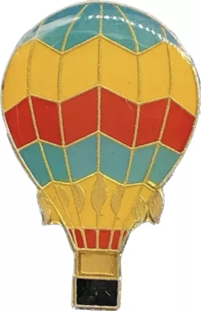 Hot Air Balloon Enamel Lapel Pin Tie Tack Pride
