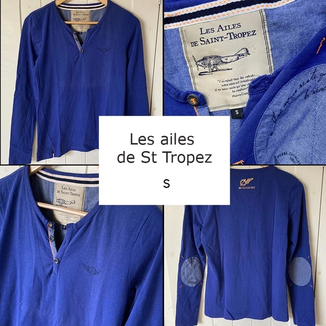 Chemise Robe Di Kappa - Taille S/38 - Noir Brodé - Manches Longues - Occasion Très Bon état