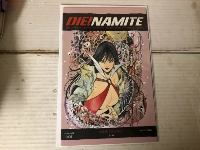 DIENAMITE (2020 Dynamite) #1 Peach Momoko Vampirella Variant NM Die!Namite 🔥🔥