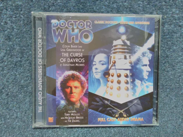 Doctor Who The Curse of Davros, 2012 Big Finish Audio Book 2 Cds No 156