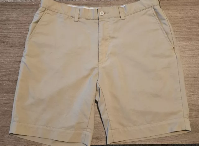 Polo Ralph Lauren Shorts Mens 34 Beige 9" Performance Stretch Classic Chino Golf