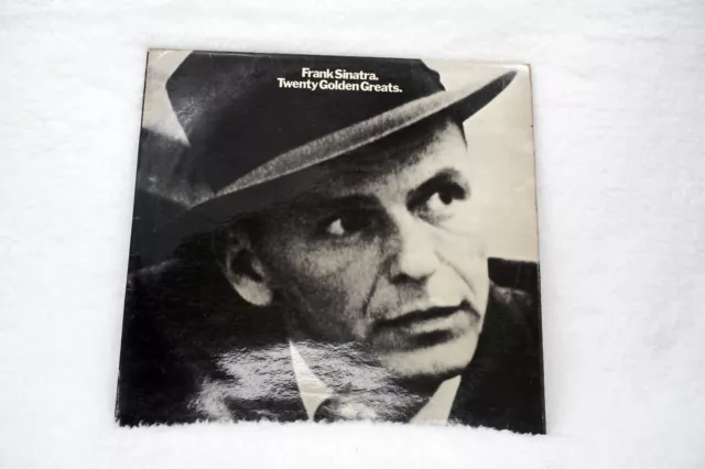 Frank Sinatra Twenty Golden Greats Record Vinyl 12" G Condition