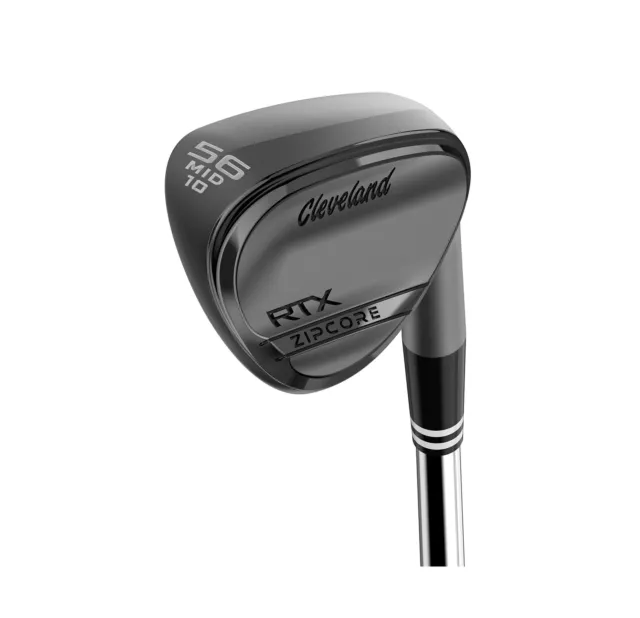 Cleveland Golf RTX ZipCore Black Satin Wedge Right Steel Stiff 56.1 Degrees