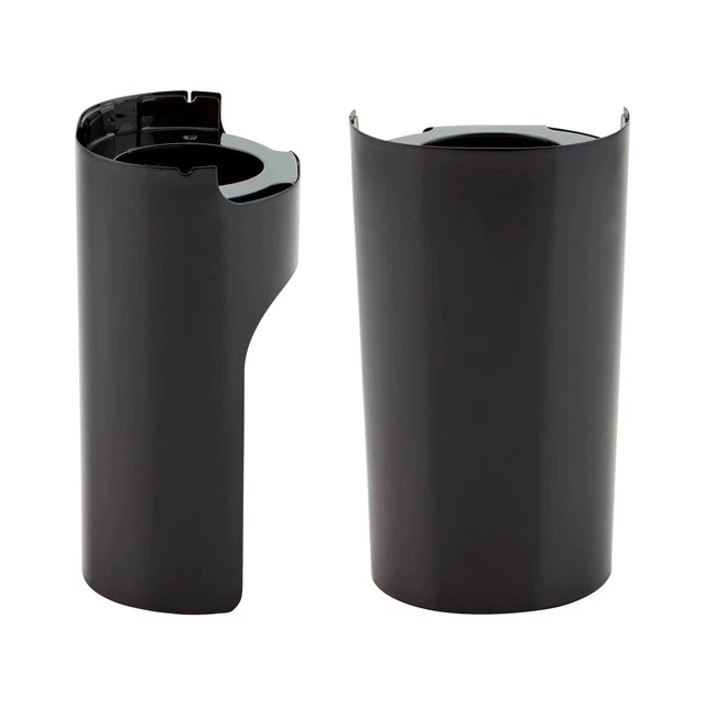 Smooth Steel Black Fork Boots Guards Pair for Fat Tire Harley Street Glide 14-22
