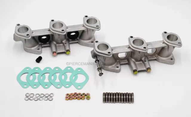 Manifold Set for Porsche 911 3BBL For Weber  40 IDA 36mm  Intake ports PM-0902-0