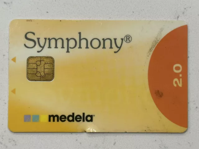 Medela Symphony 2.0 Program Operation Card - English - REF: A2.0/0082618