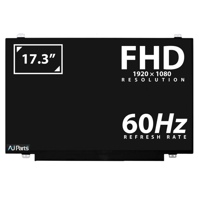 Schermo LCD LED 17,3 Pollici FHD, Modello B173HAN01.0, 1920x1080, 30 Pin, Opaco