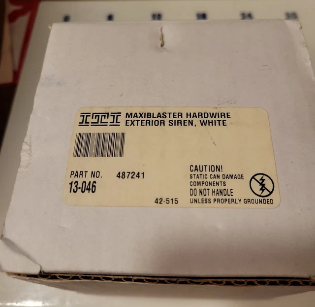 ITI maxiblaster hardwire exterior Siren 13-046 new