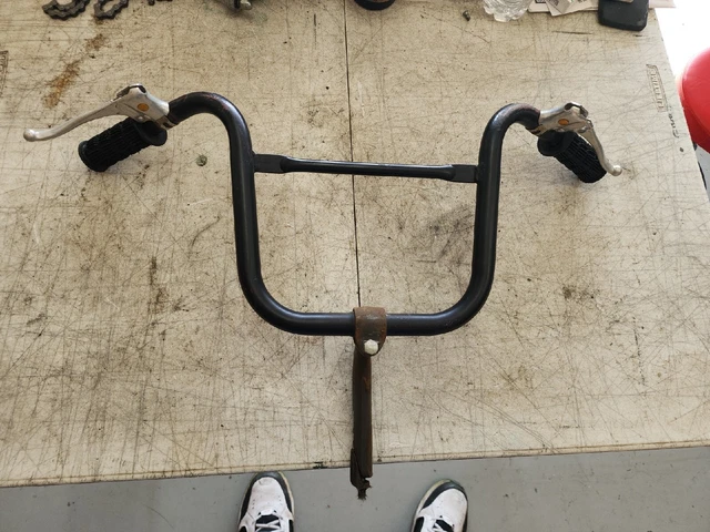 Schwinn Stingray Hurricane Scrambler Bmx Handlebars Stem Grips Levers Nice L$$K Schwinn Stingray Hurricane Scrambler Bmx Handlebars Stem Grips Levers Nice L$$K