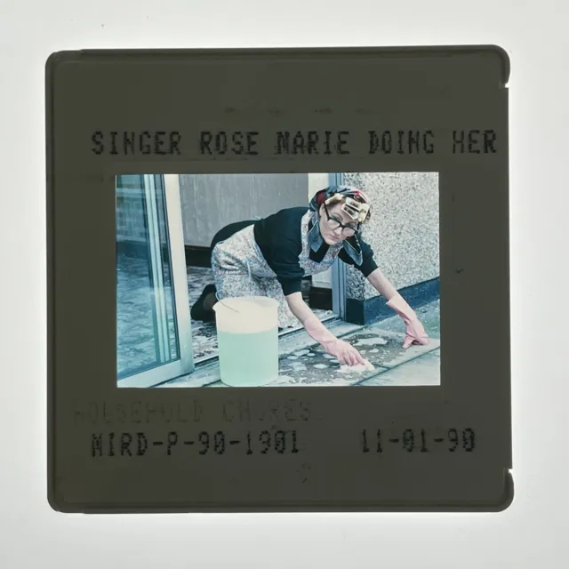 Vintage 35mm Slide S3115 British Singer ￼Rose Marie