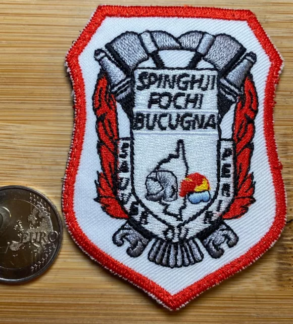 Ecusson Patch Sapeurs Pompiers De Bocognano. Corse (Écu 51) Très Rare