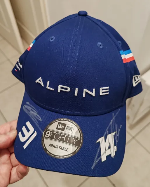 Casquette Alpine F1 Team Kimoa Fernando Alonzo 14 Officiel Formule