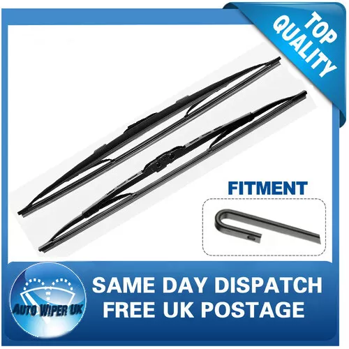 Fits ALFA ROMEO GTV 1994 To 2006 Wiper Blade Front Set X2