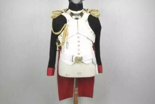 NEW GRENADIER IMPERIAL Guard Uniform Colonel Of Foot Men's Black Coat ...