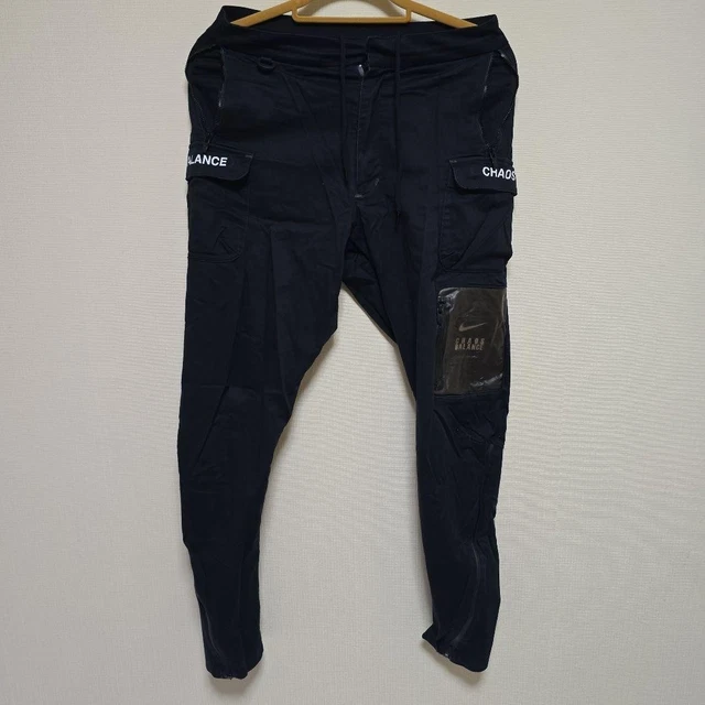 パンツ UNDERCOVER CHAOS BALANCE CARGO PANTS XL NIKE X UNDERCOVER Cargo Pants (Black) [Size XL] Chaos