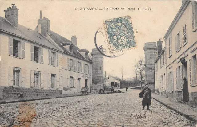 Cpa 91 Arpajon / La Porte De Paris