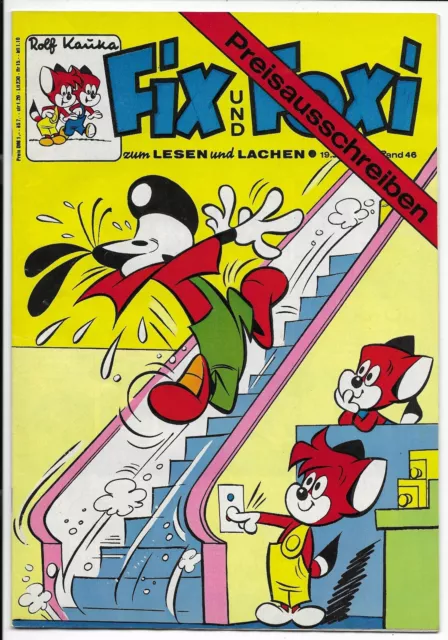 Rolf Kauka´s Fix + Foxi 19.Jahrgang Nr.46 von 1971 mit Winni - TOP Z0-1