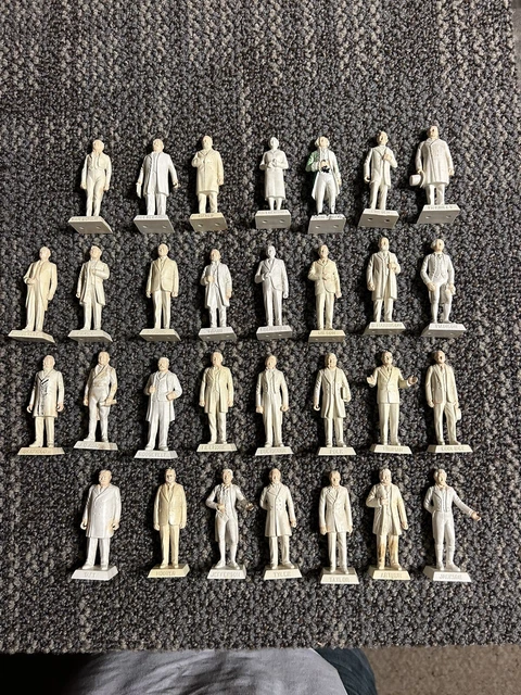 Vintage Marx Presidents Figures Lot Of 30 - 1960s Vintage Marx Presidents Figures Lot Of 30 - 1960s