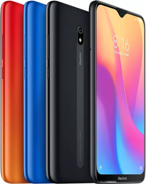 Unlocked Xiaomi Redmi 8A 6.22" 3/32GB 4/64GB 12MP 4G LTE Android Phone