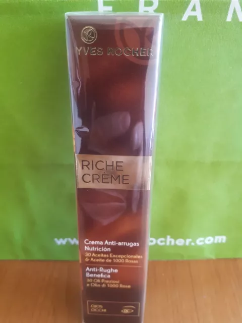 Yves Rocher Crema ANTI RUGHE Benefica RICHE CRÈME  per occhi