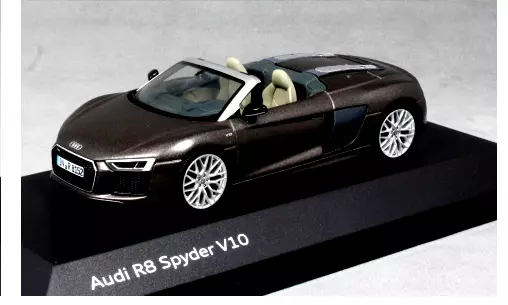 Die Cast Audi R8 Spyder V10 - Audi Sport 501.16.185.33 Échelle 1/43 2