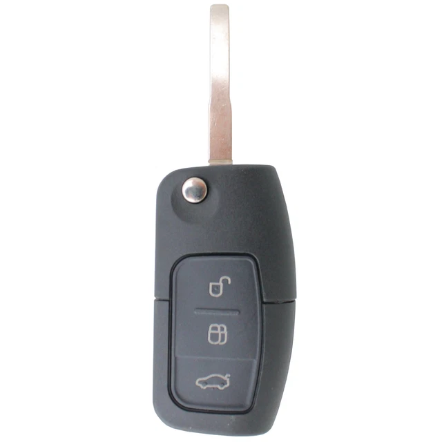 Complete To Suit FORD 3 Button Transponder Remote Flip Car Key Territory BA BF F